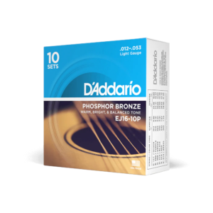D'Addario EJ16 Phosphor Bronze Acoustic Guitar Strings